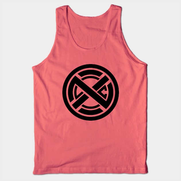 XLNC Logo Large Black Tank Top by XLNC Merch